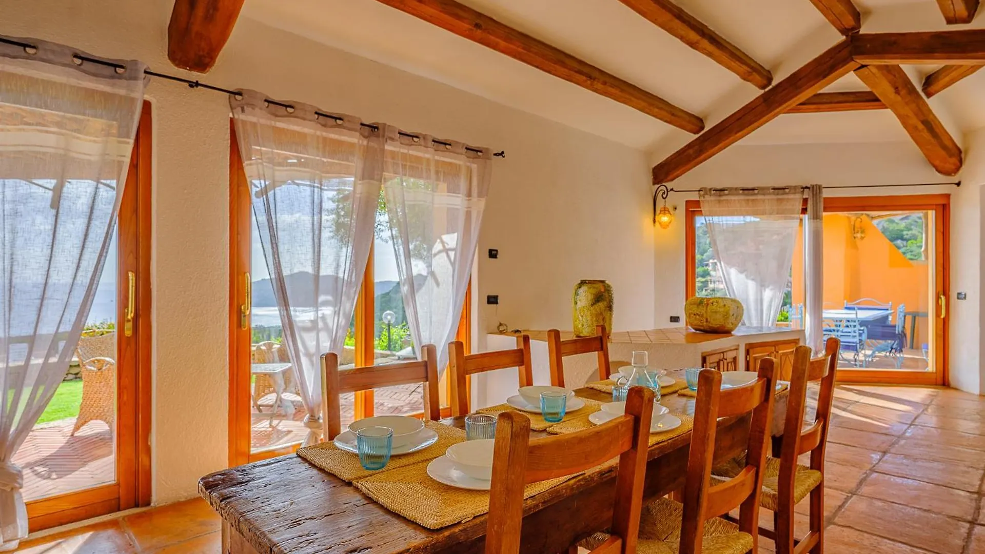 Sardinia Family Villas - Villa Carmen With Sea View And Pool Porto Cervo