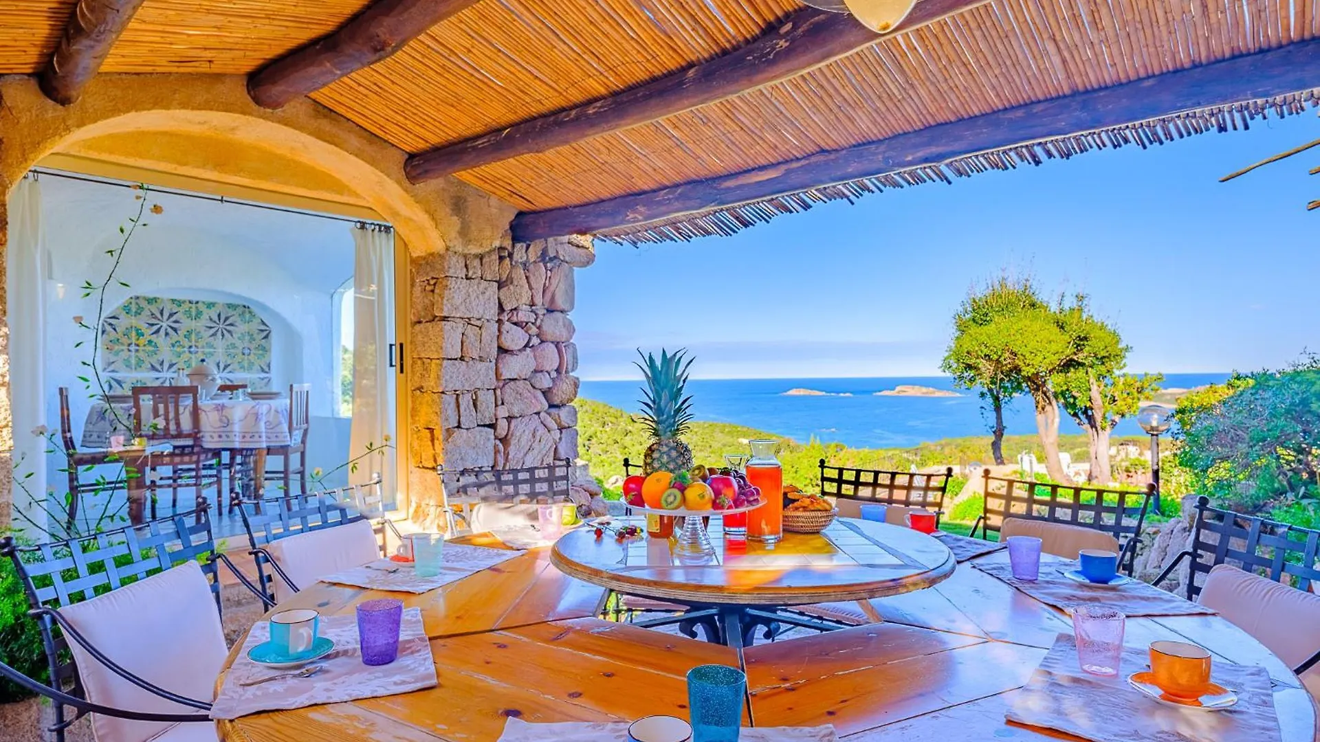 Sardinia Family Villas - Villa Carmen With Sea View And Pool Porto Cervo